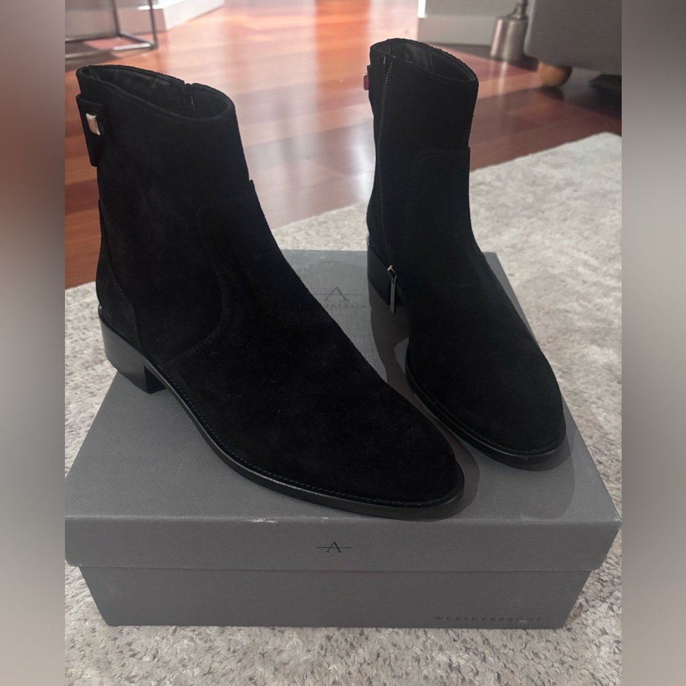 Aquatalia Natania weatherproof suede women’s